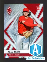 2021 CHRONICLES PHOENIX SILVER PRIZM #17 ALEC BOHM RC PHILADELPHIA PHILLIES